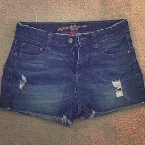 Dark Denim Shorts